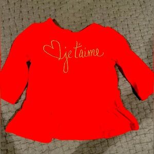 Janie and Jack 3/4 shirt